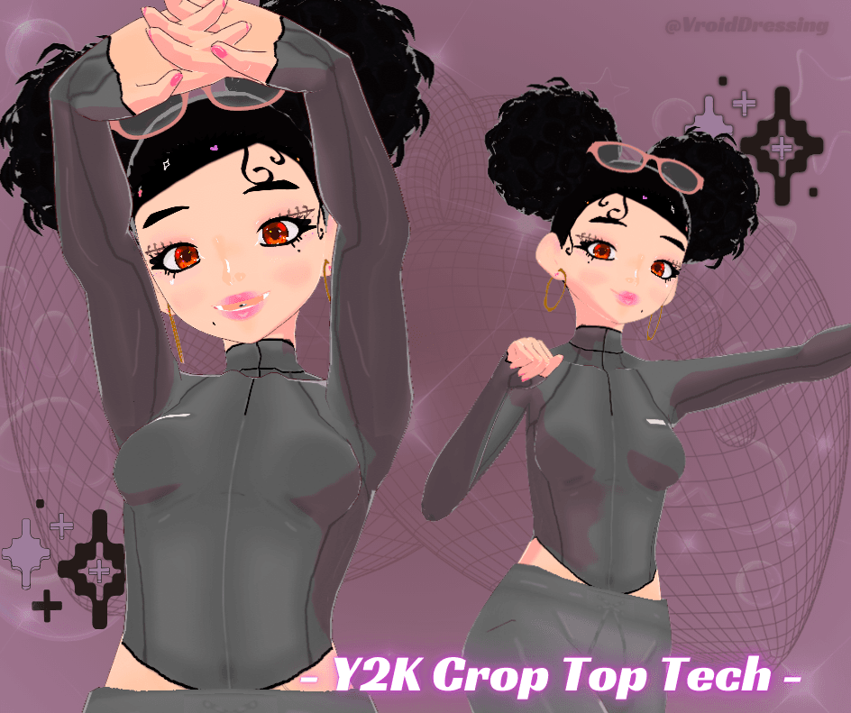 Y2K Crop Top Tech — available preview