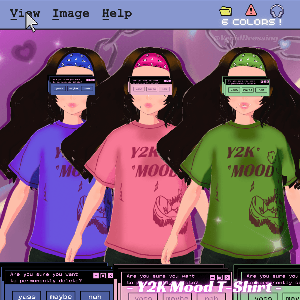 FREE Y2K Mood T-Shirt — 6 colors 🎀 preview